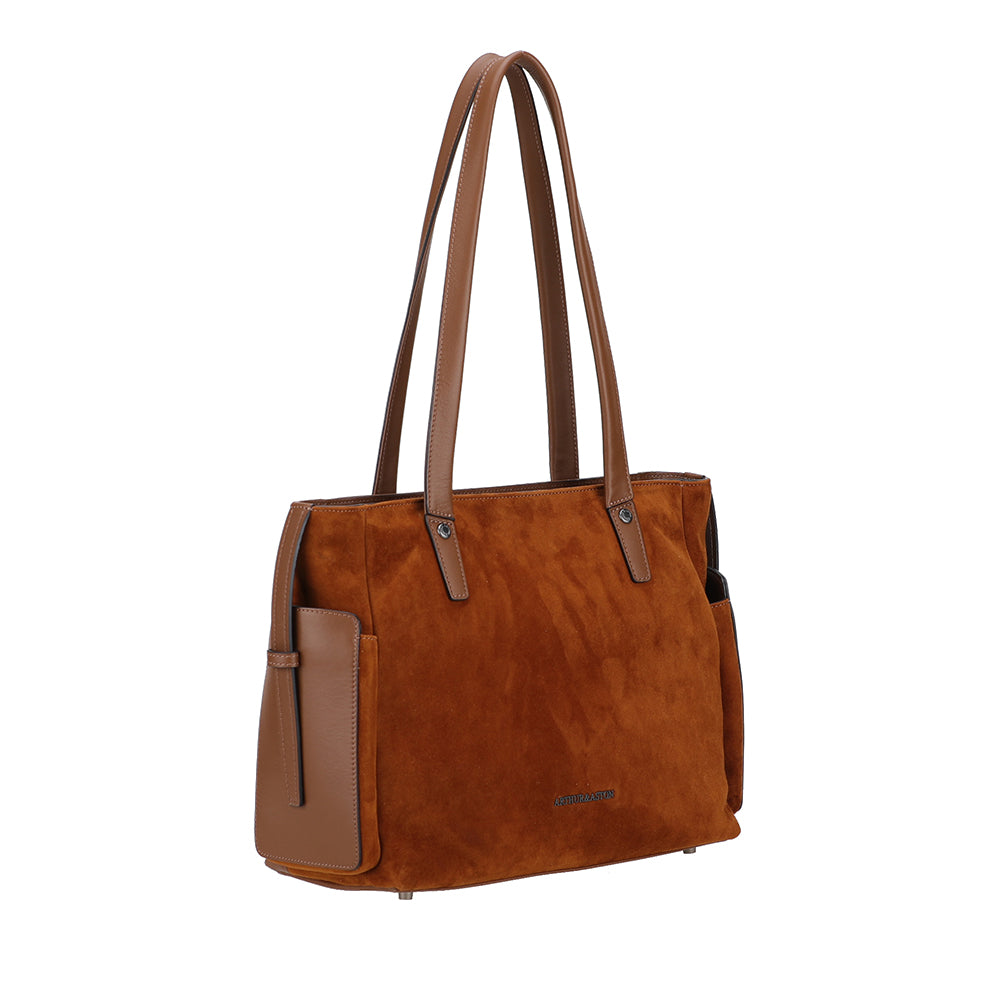 Sac shopping cuir Maya