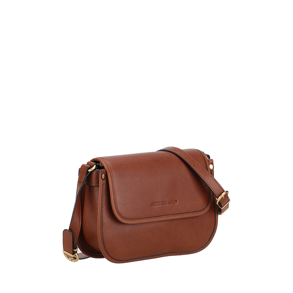 Sac bandoulière rabat Cassidy Cuir