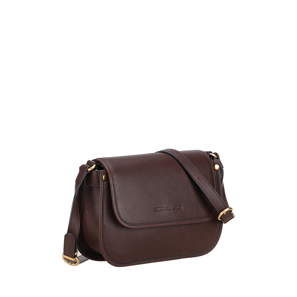 Sac bandoulière rabat Cassidy Cuir