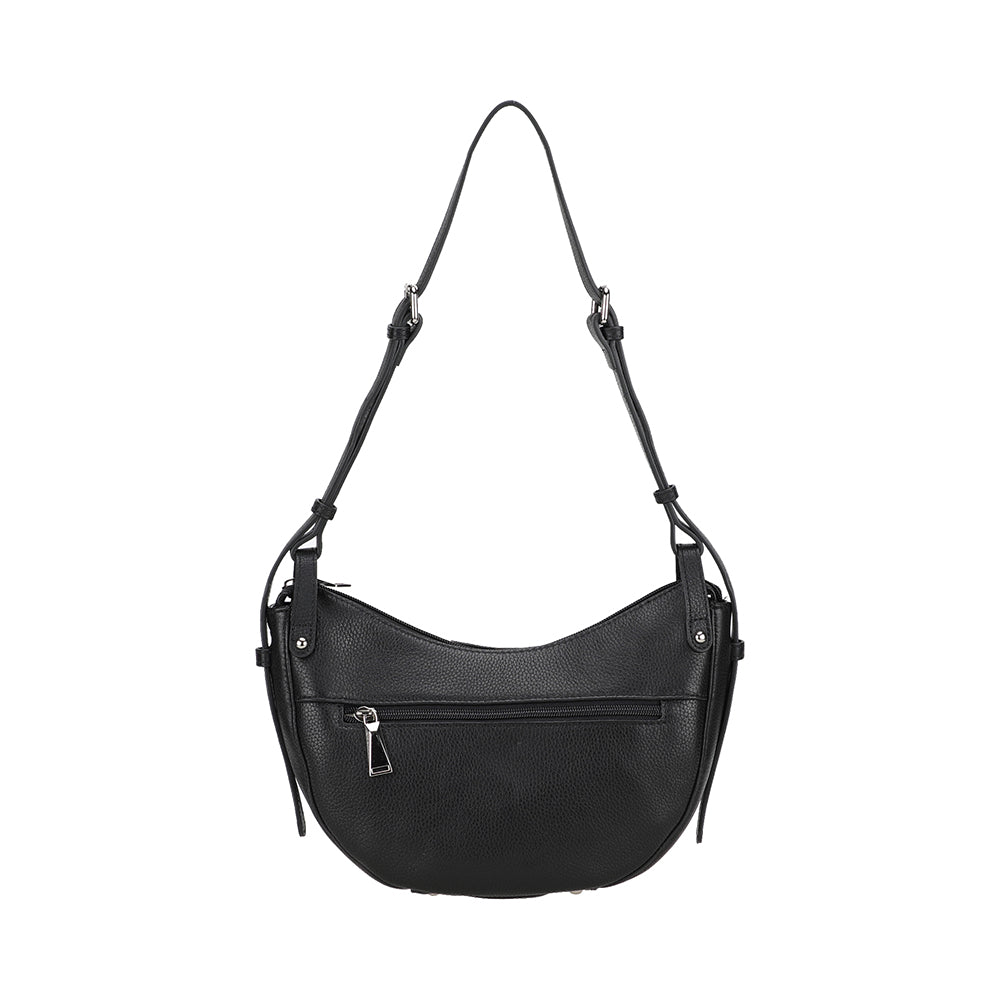 Sac épaule demi-lune cuir Charlize