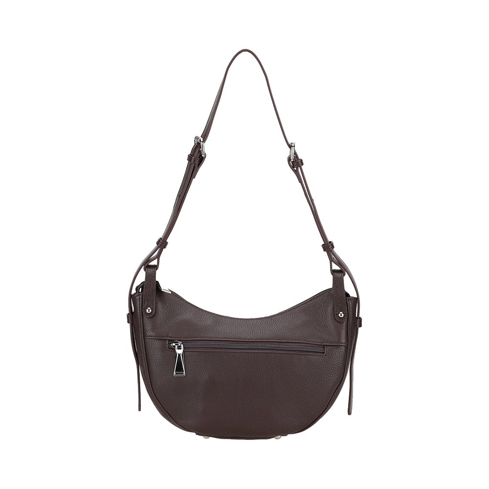 Sac épaule demi-lune cuir Charlize
