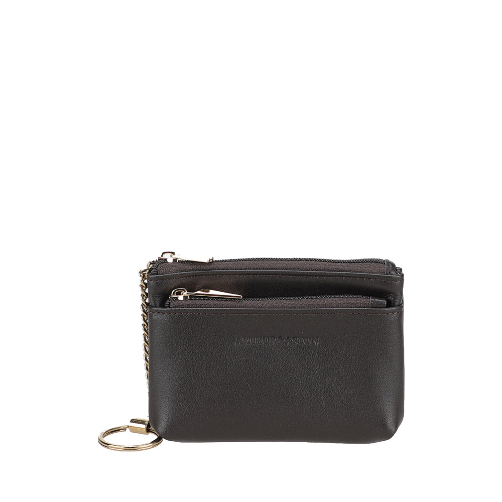 Porte-monnaie et clé Elma en cuir