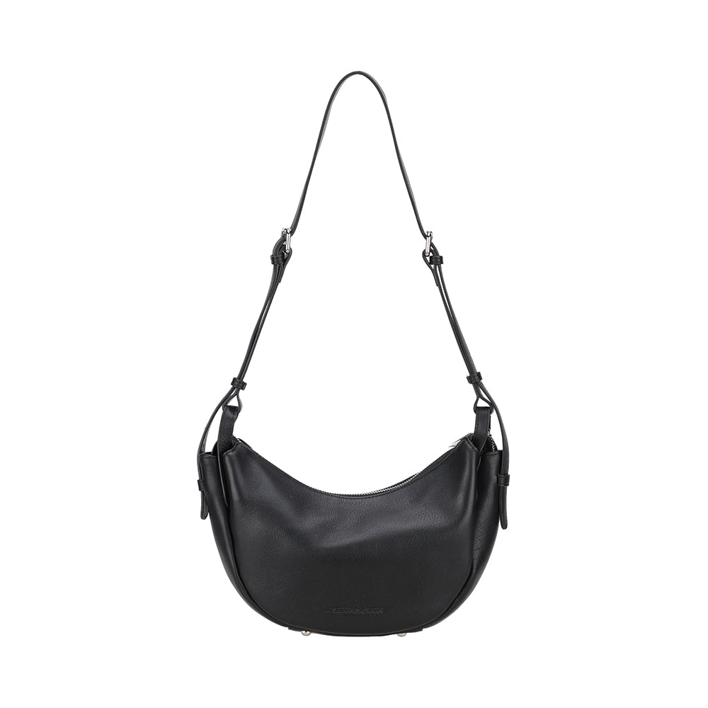 Sac bandoulière demi-lune cuir Elsa