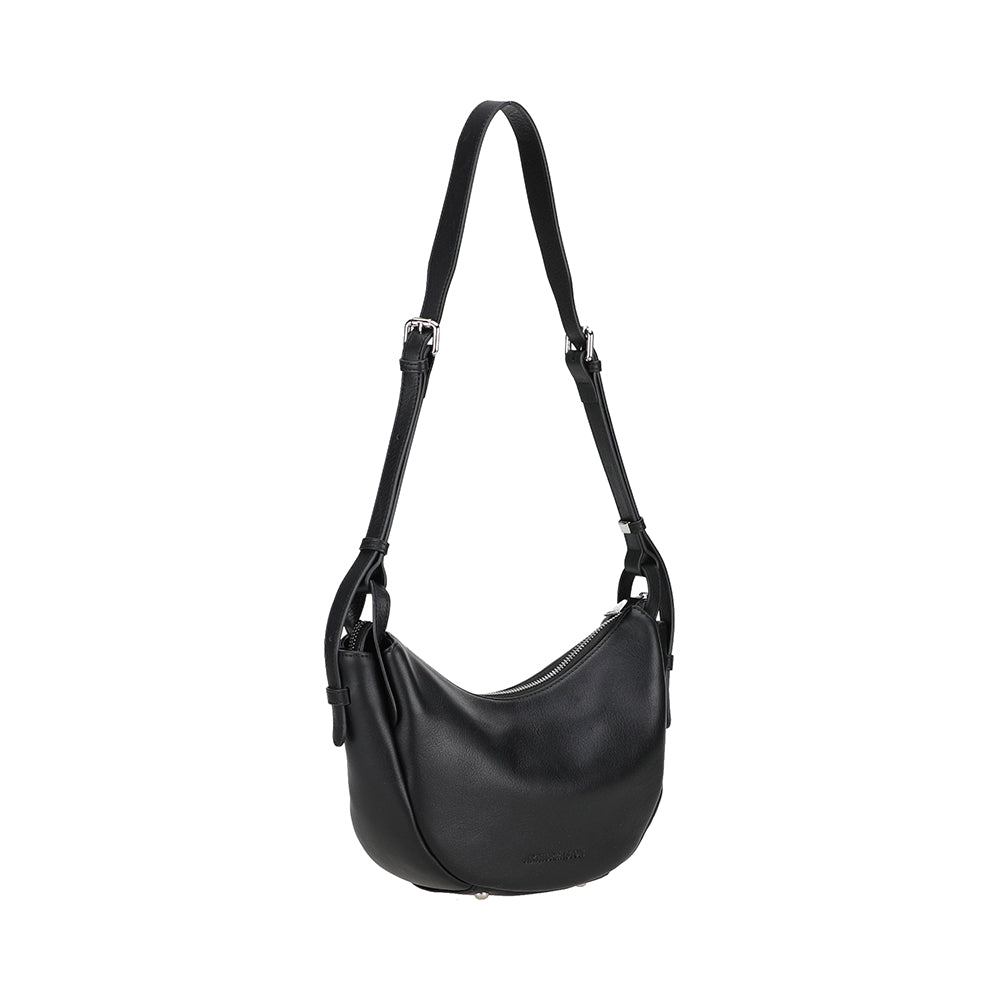 Sac bandoulière demi-lune cuir Elsa