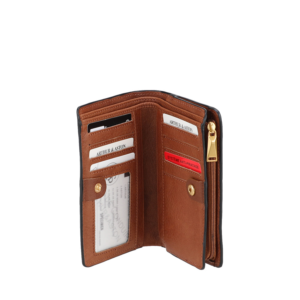 Portefeuille Elsa Cuir vachette