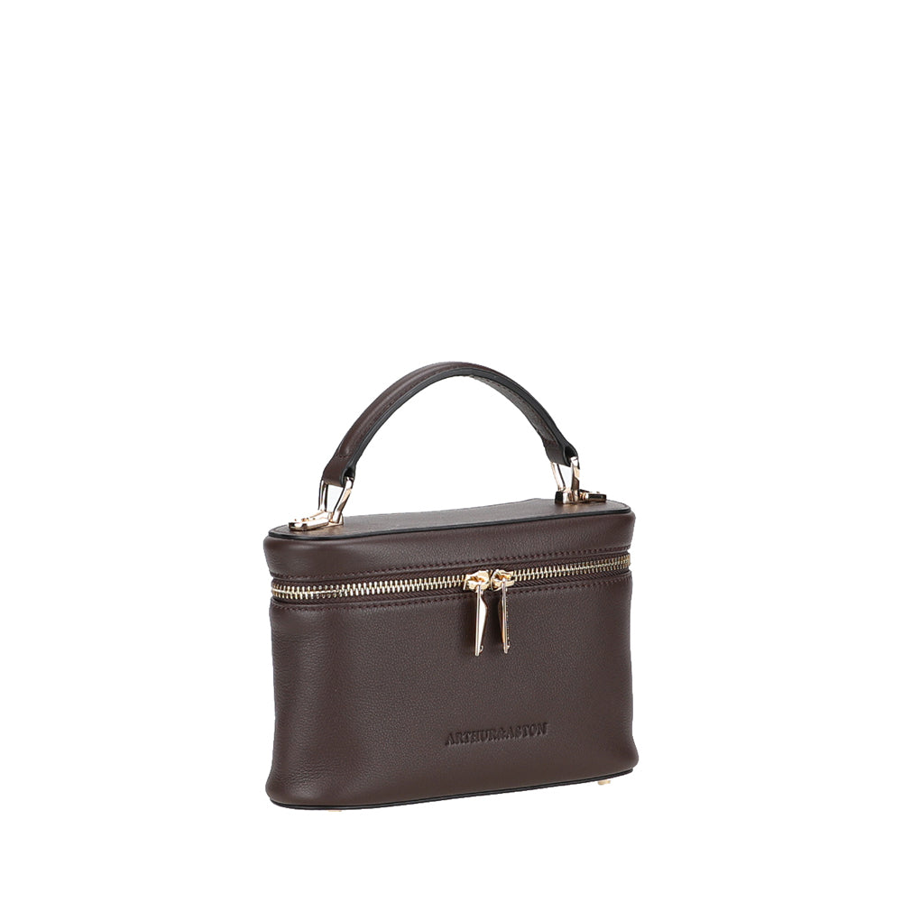 Sac vanity S Léonille cuir