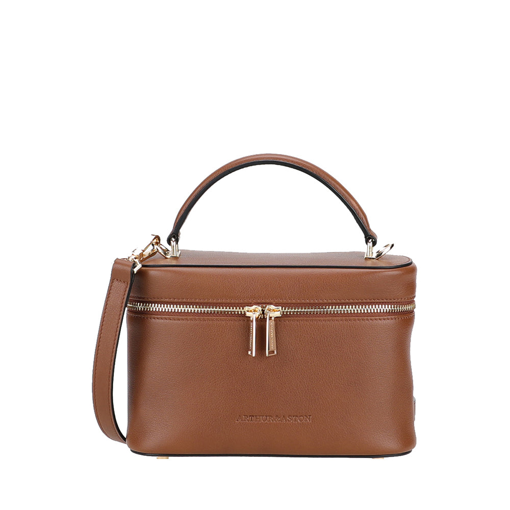 Sac vanity M Léonille cuir