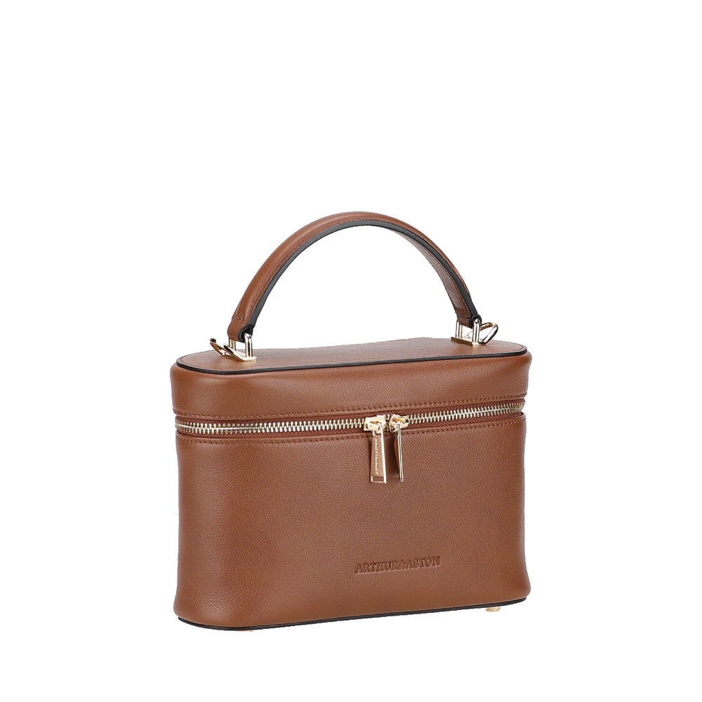 Sac vanity M Léonille cuir