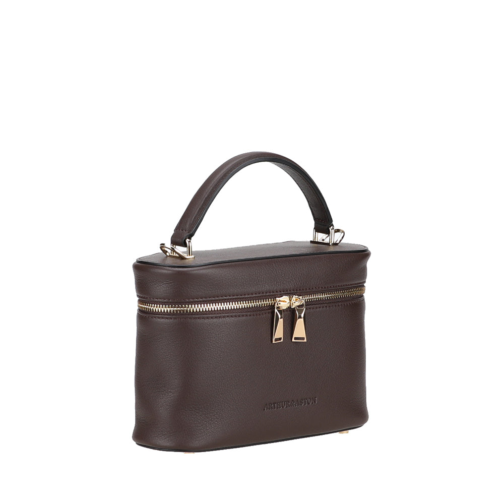 Sac vanity M Léonille cuir