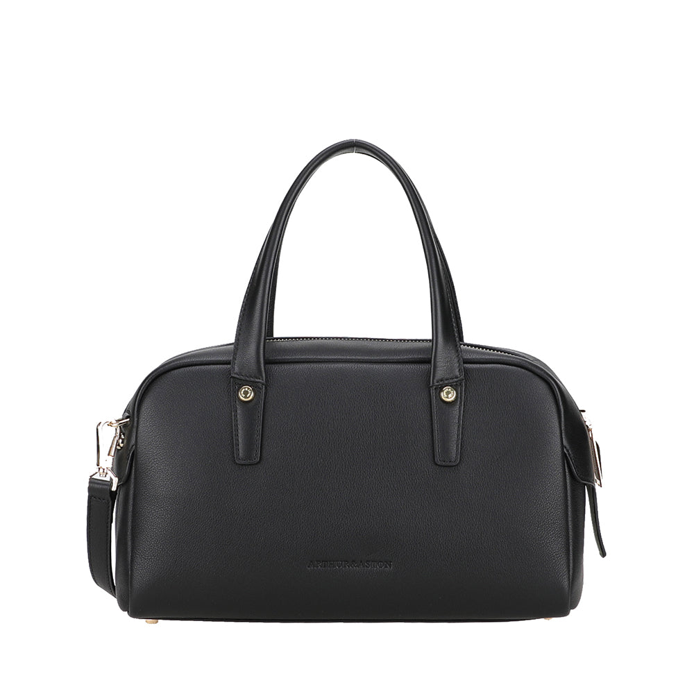 Sac à main bowling Léonille cuir
