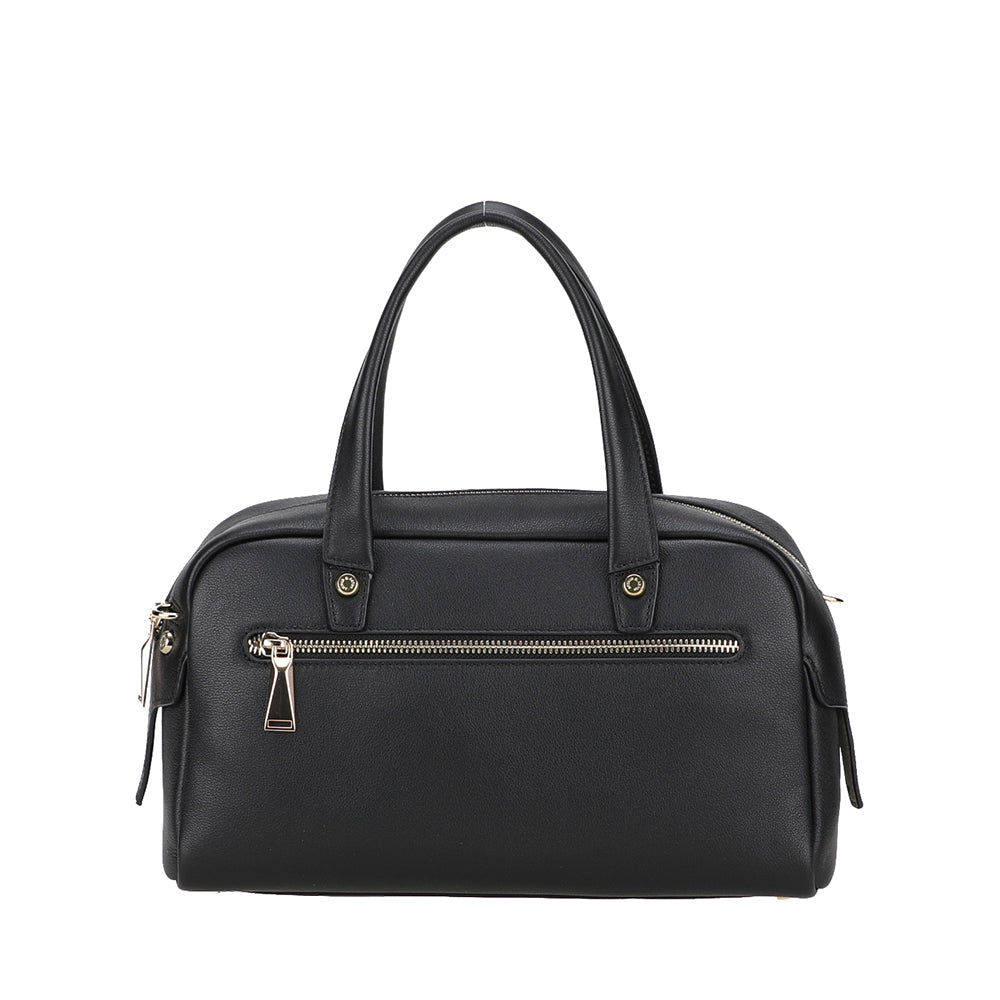 Sac à main bowling Léonille cuir