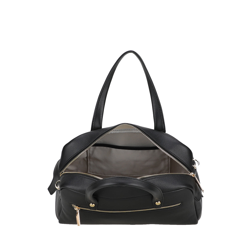 Sac à main bowling Léonille cuir