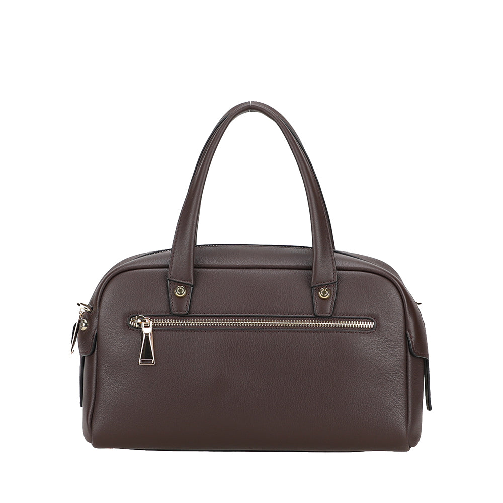 Sac à main bowling Léonille cuir