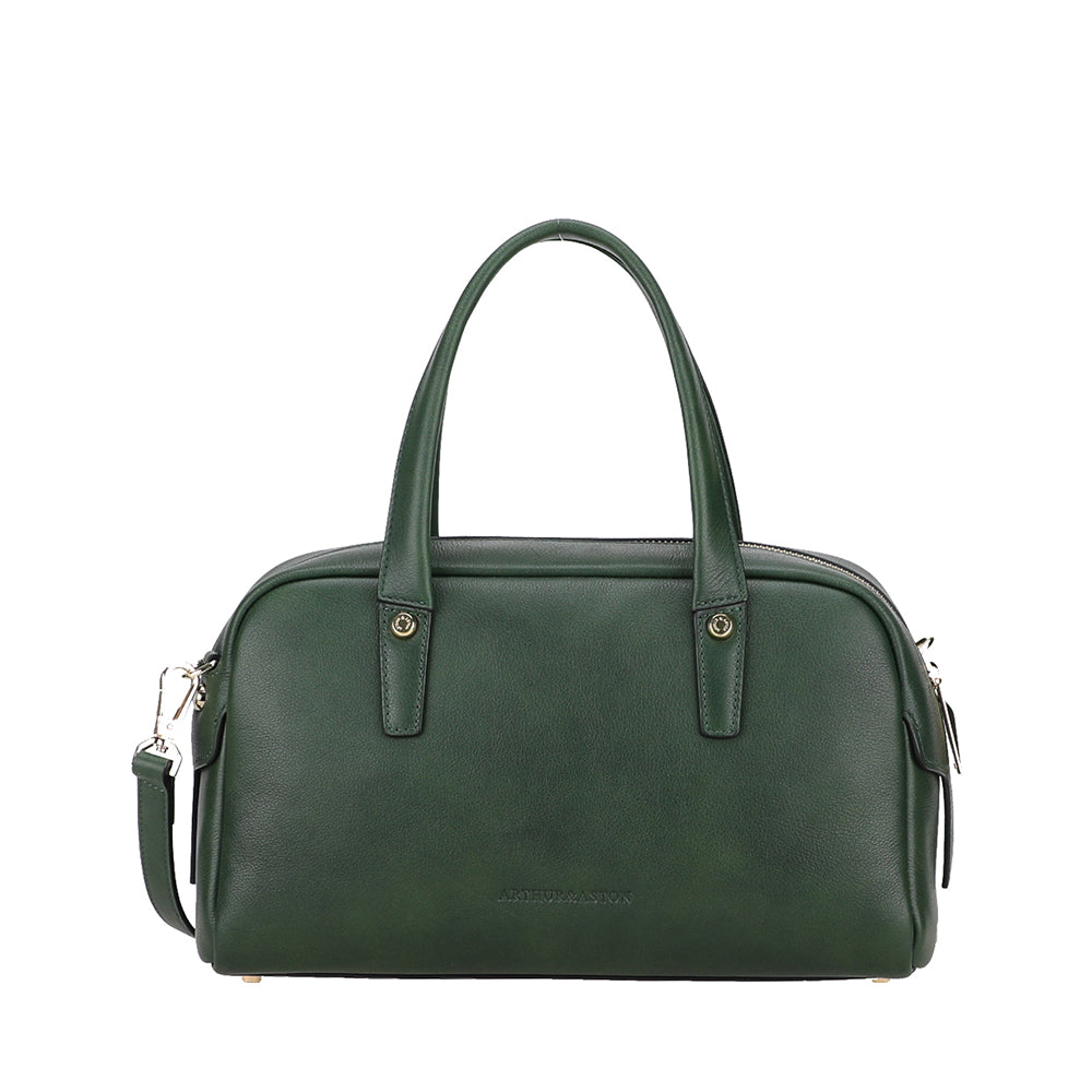 Sac à main bowling Léonille cuir