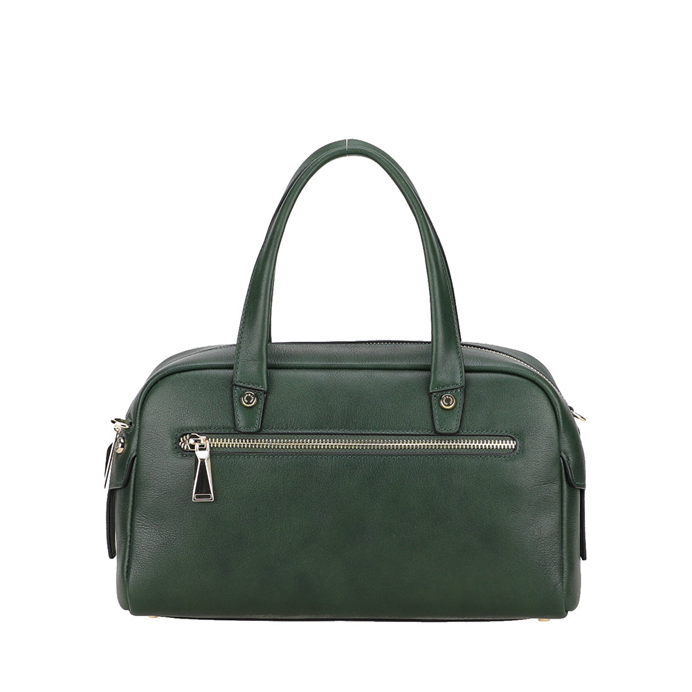 Sac à main bowling Léonille cuir