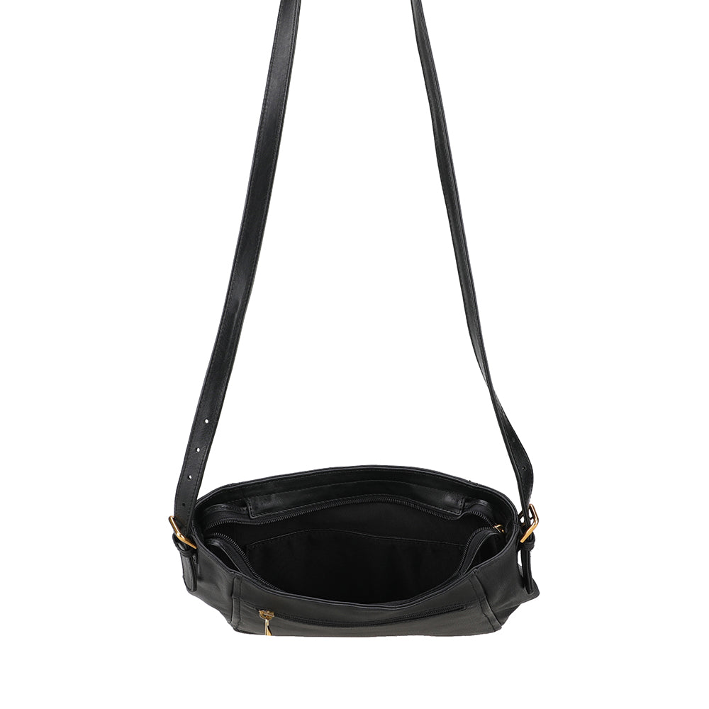 Sac bandoulière M cuir Orlane