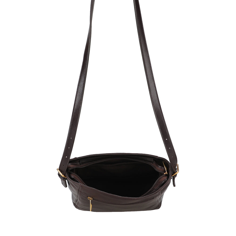 Sac bandoulière M cuir Orlane