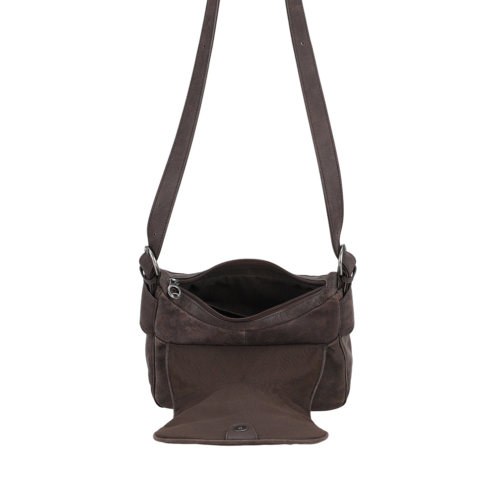 Sac travers cuir Cathy