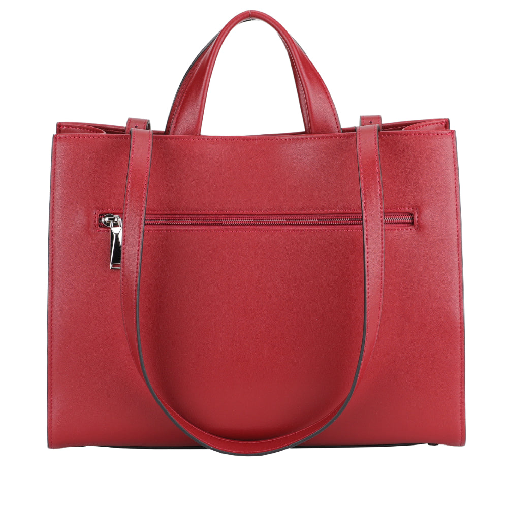 Jeanne leather shopping bag