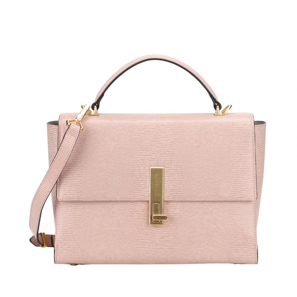 Sac à main L en cuir Margot