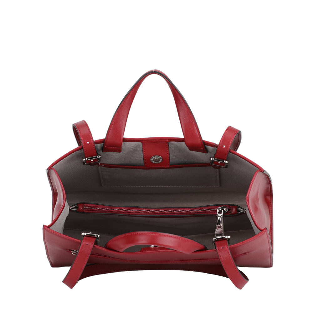 Jeanne leather shopping bag