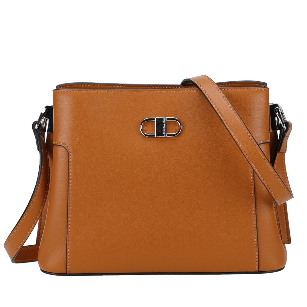 Jeanne Leather Shoulder Bag