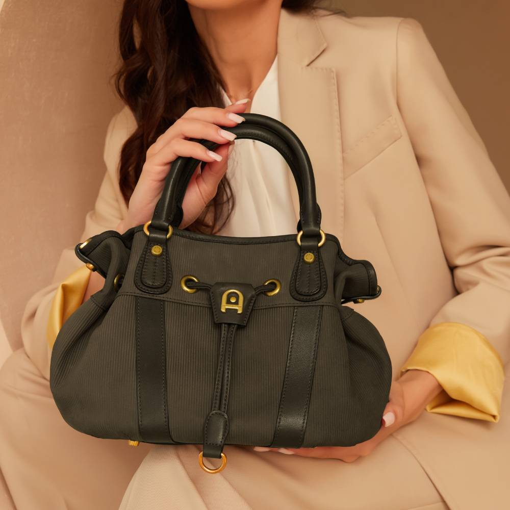 Sac à main S  Adonira cuir côtelé