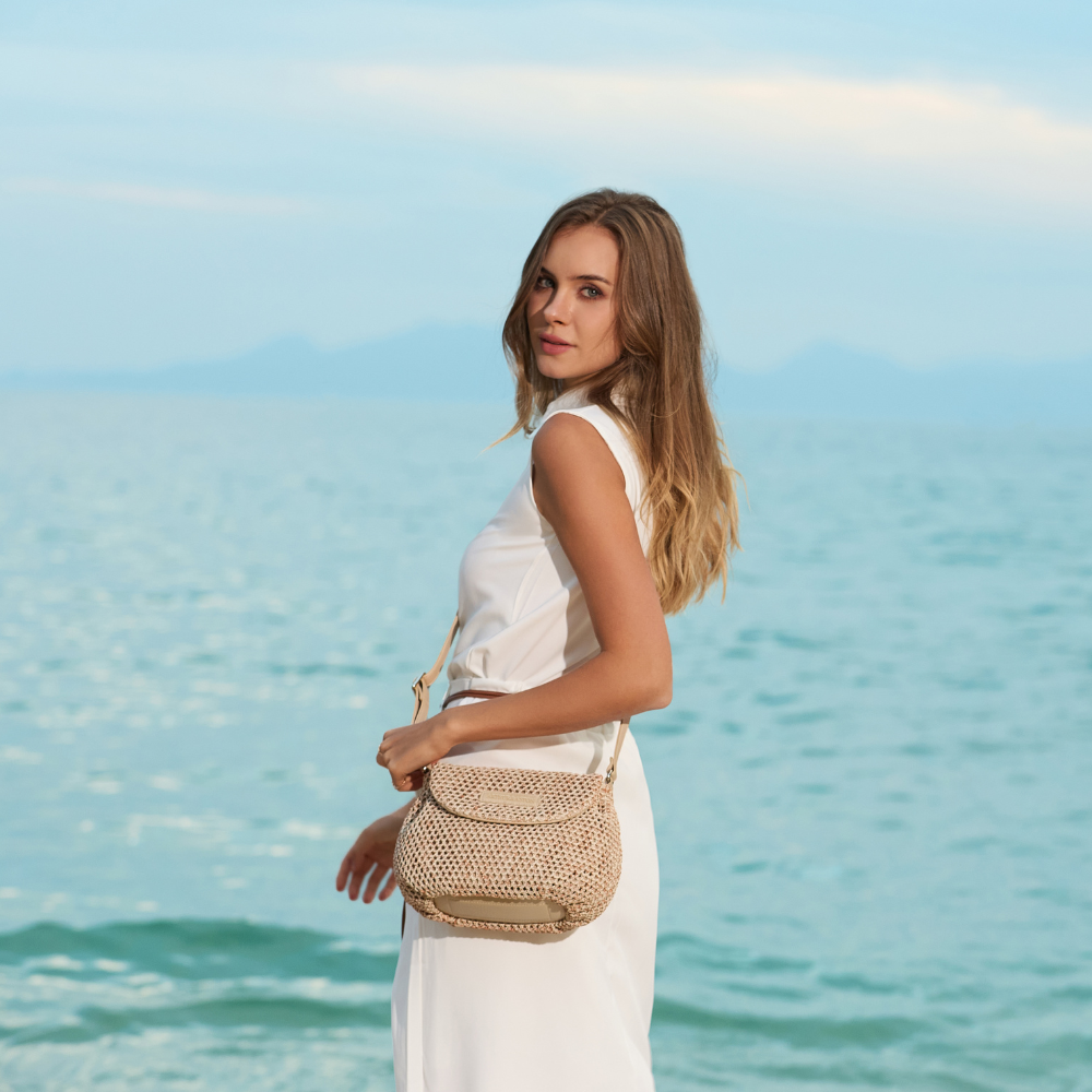 Sac bandoulière Candy en Paille