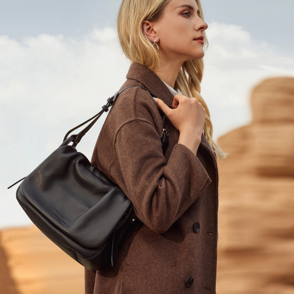 Sac épaule M cuir Charlize